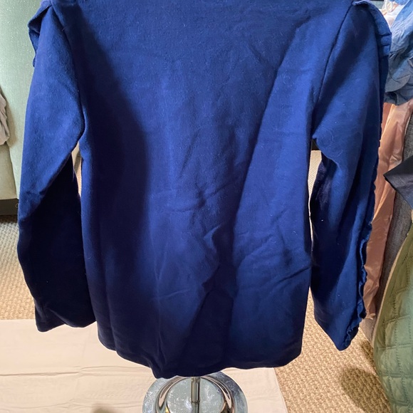 Juicy Couture Girls Size 8/10 long sleeved tops- 1 w flutter, 1 w sequins - Picture 3 of 5